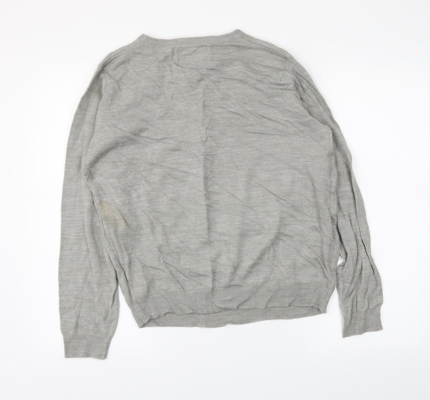 AM London Womens Grey   Pullover Jumper Size M