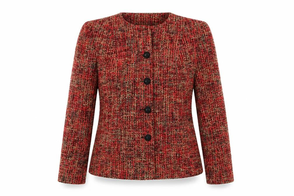 Hudson & Onslow Womens Red   Jacket  Size 10