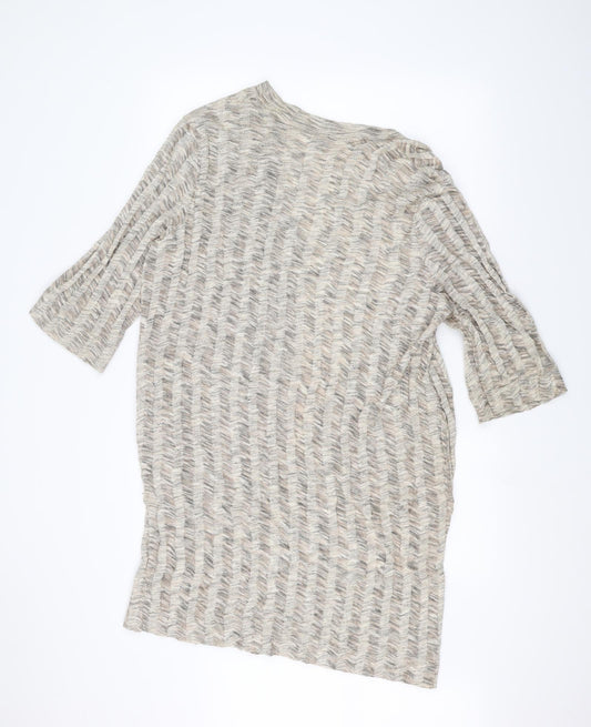 Zara Womens Brown   Cardigan Jumper Size L