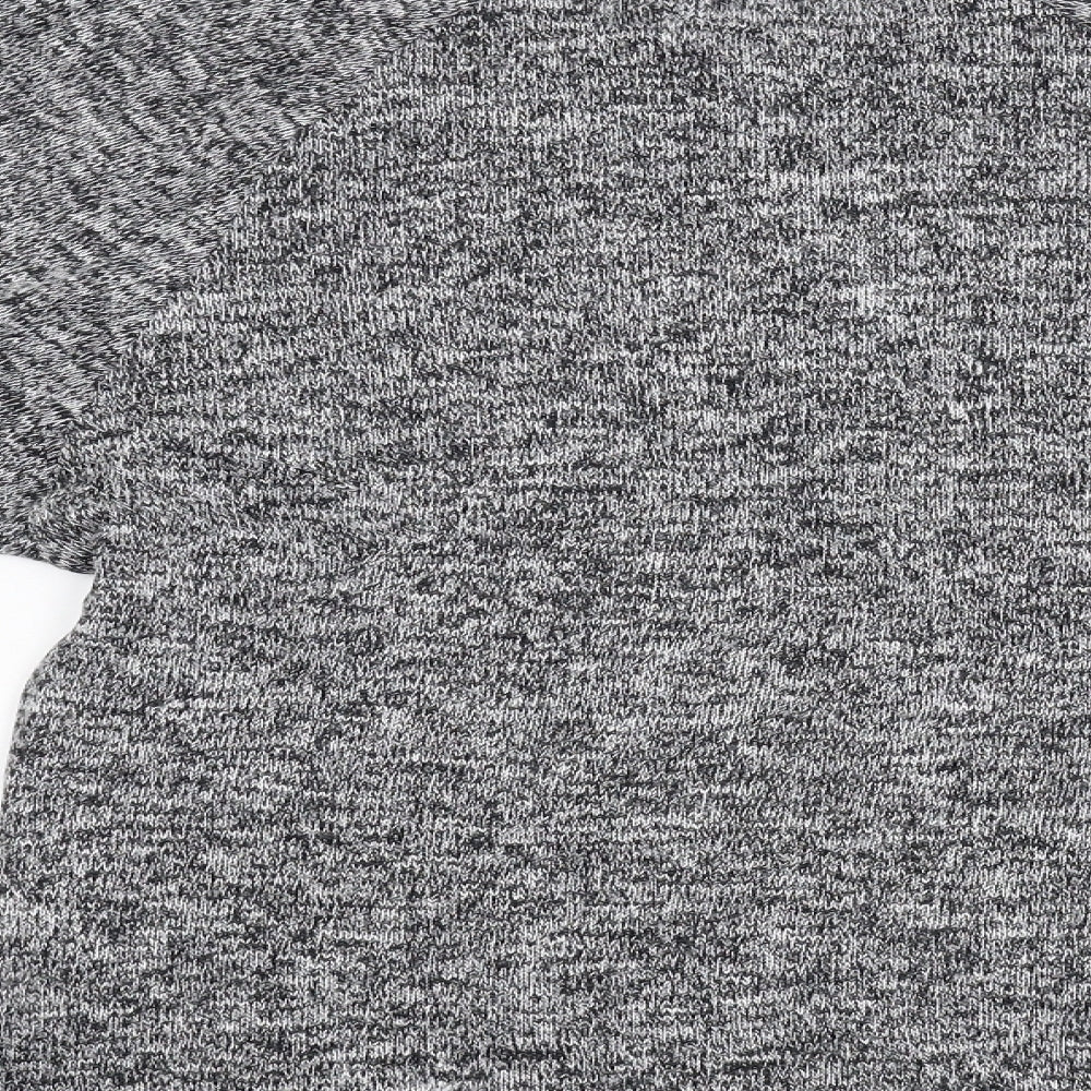 Legend Womens Grey  Knit Pullover Jumper Size M  - Batwing