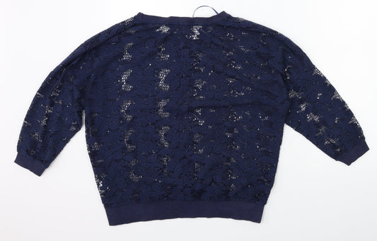 Atmoaphere Womens Blue   Pullover Jumper Size 12
