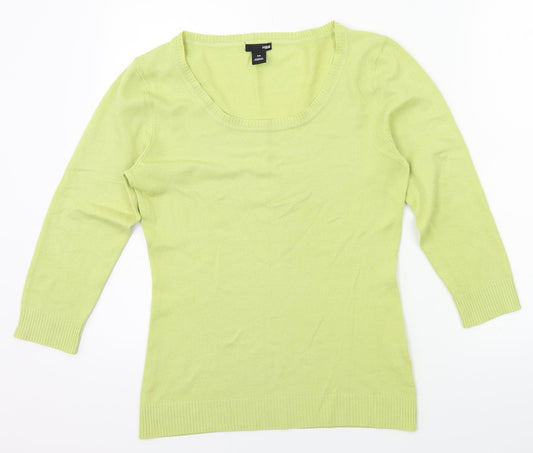 H&M Womens Green   Pullover Jumper Size M