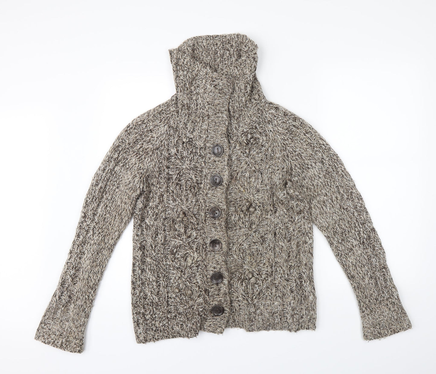 M&Co Womens Brown   Pullover Jumper Size M