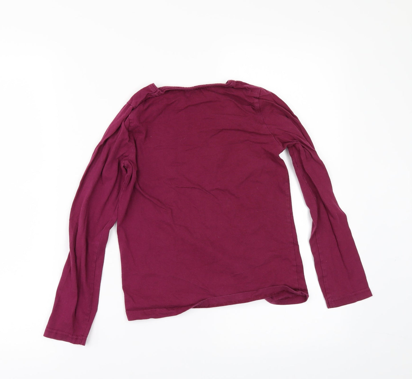 Primark Girls Red   Basic T-Shirt Size 9-10 Years
