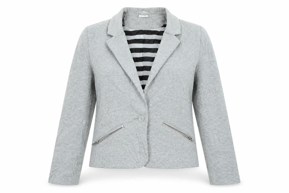 Divided Womens Grey   Jacket Blazer Size 12