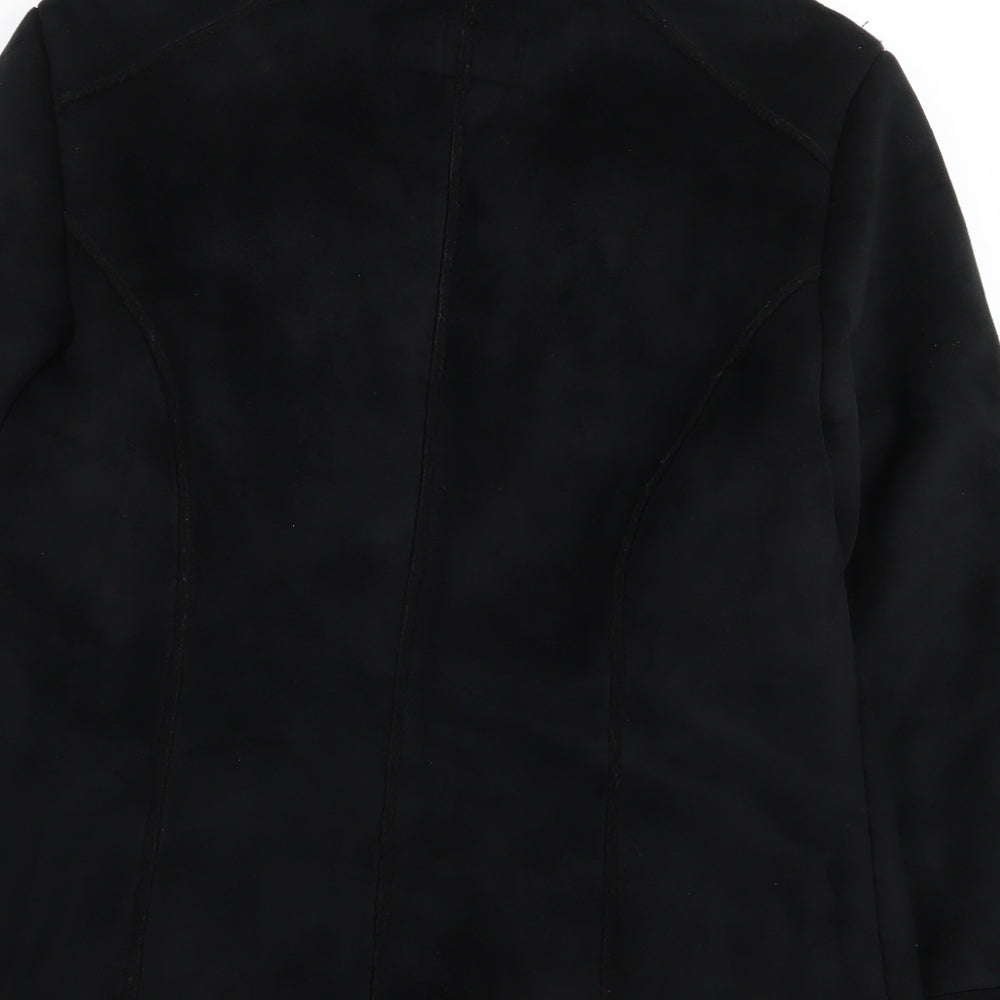 Per Una Womens Black   Jacket Coat Size M