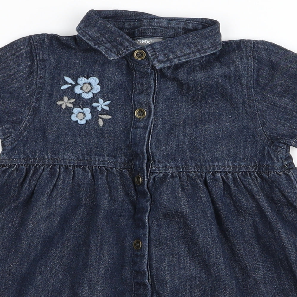 NEXT Girls Blue   A-Line  Size 18-24 Months
