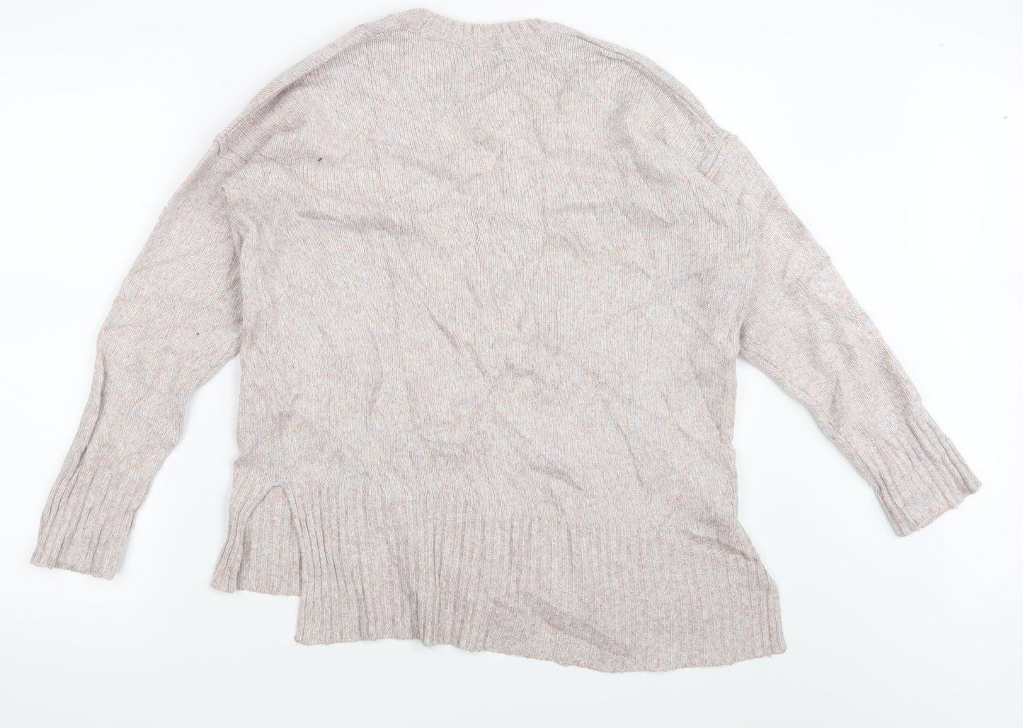 New Look Womens Pink  Knit Pullover Jumper Size S