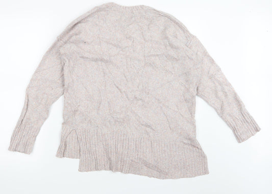 New Look Womens Pink  Knit Pullover Jumper Size S