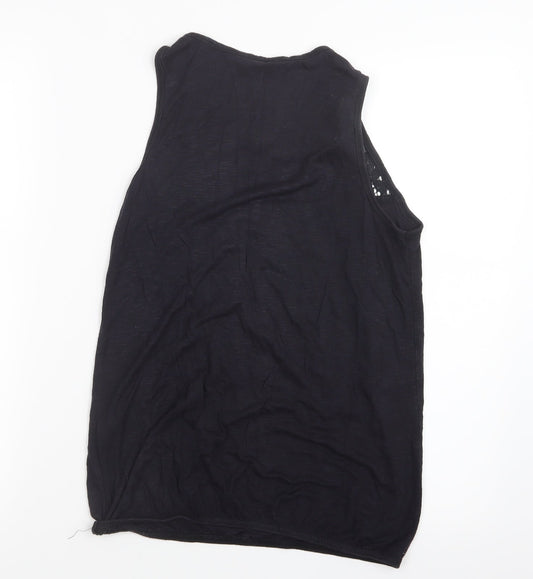Dorothy Perkins Womens Black   Basic Tank Size 8