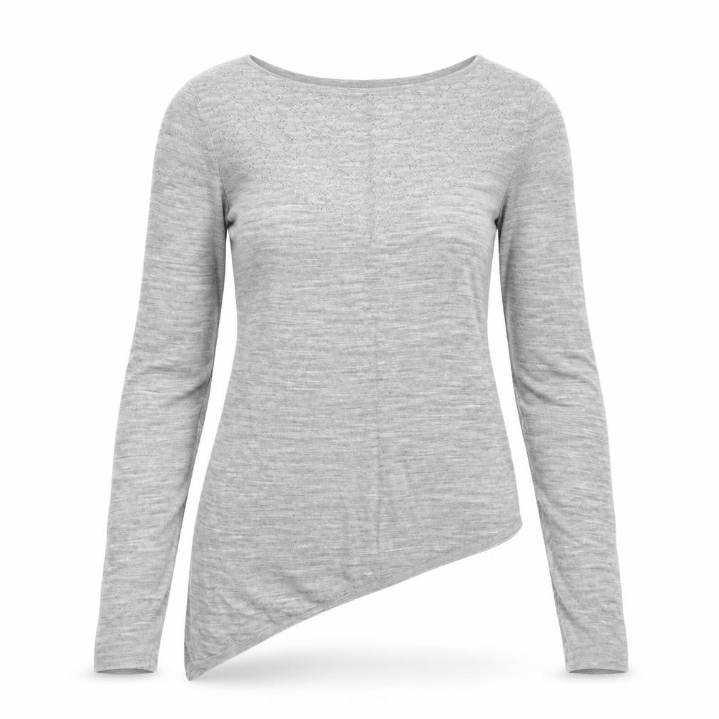 George Womens Grey   Basic T-Shirt Size 8