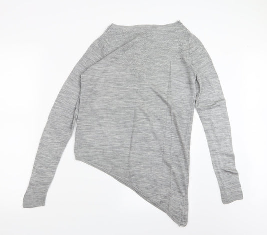 George Womens Grey   Basic T-Shirt Size 8