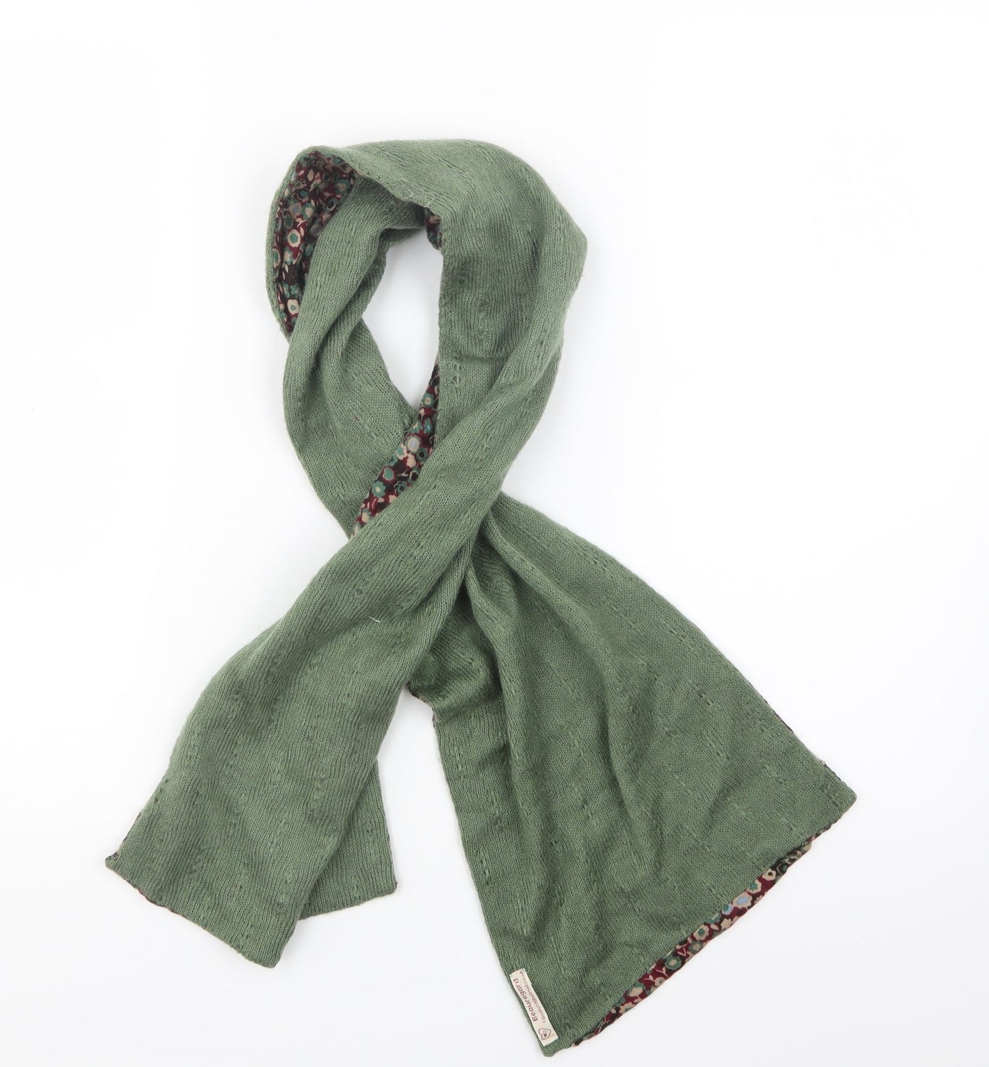 Beauregard Womens Green  Knit  Scarf