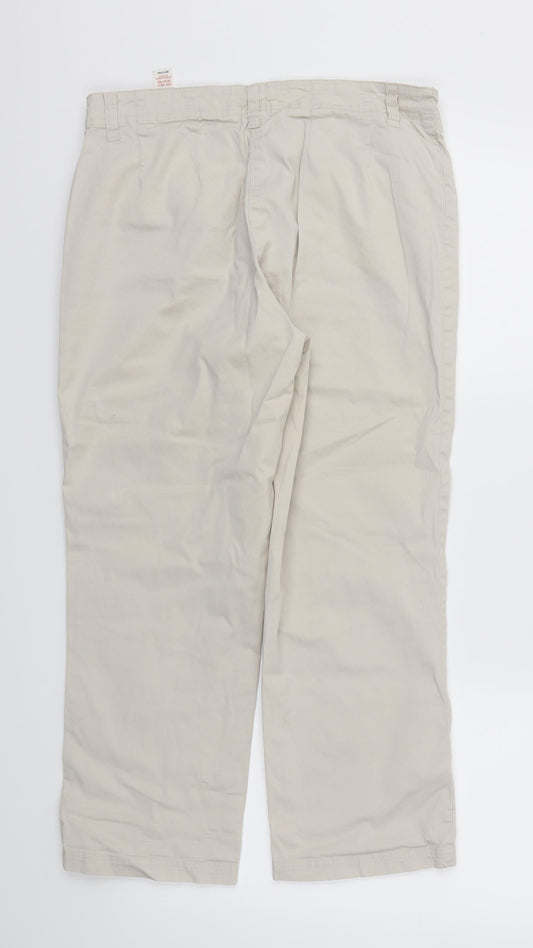 St Bernard Womens Beige   Trousers  Size 12 L23 in