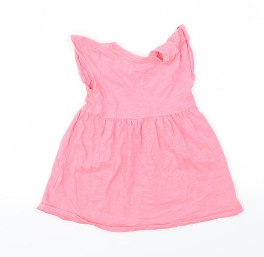 Gap Girls Pink Animal Print  A-Line  Size 18-24 Months