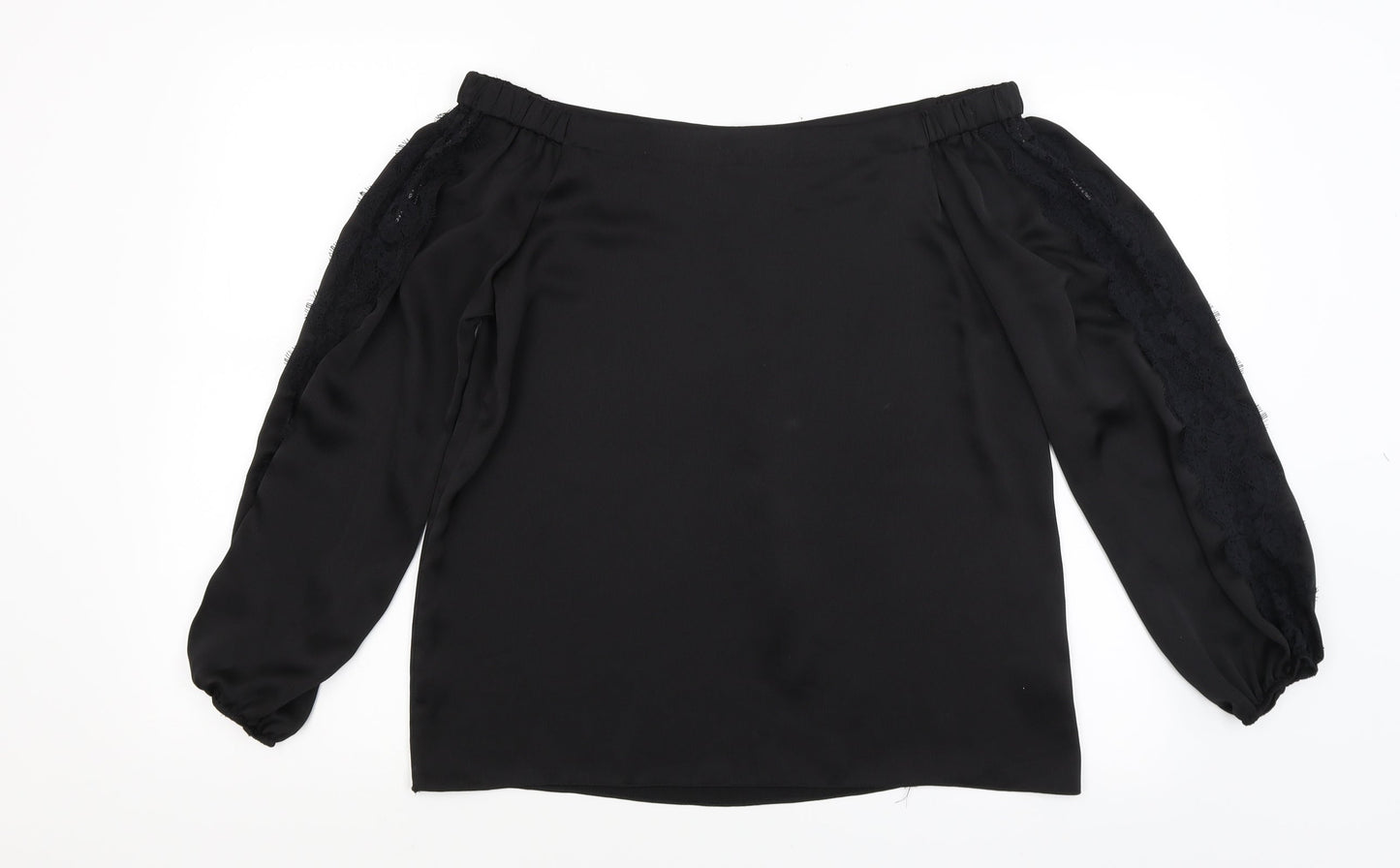 Dorothy Perkins Womens Black   Basic T-Shirt Size 12