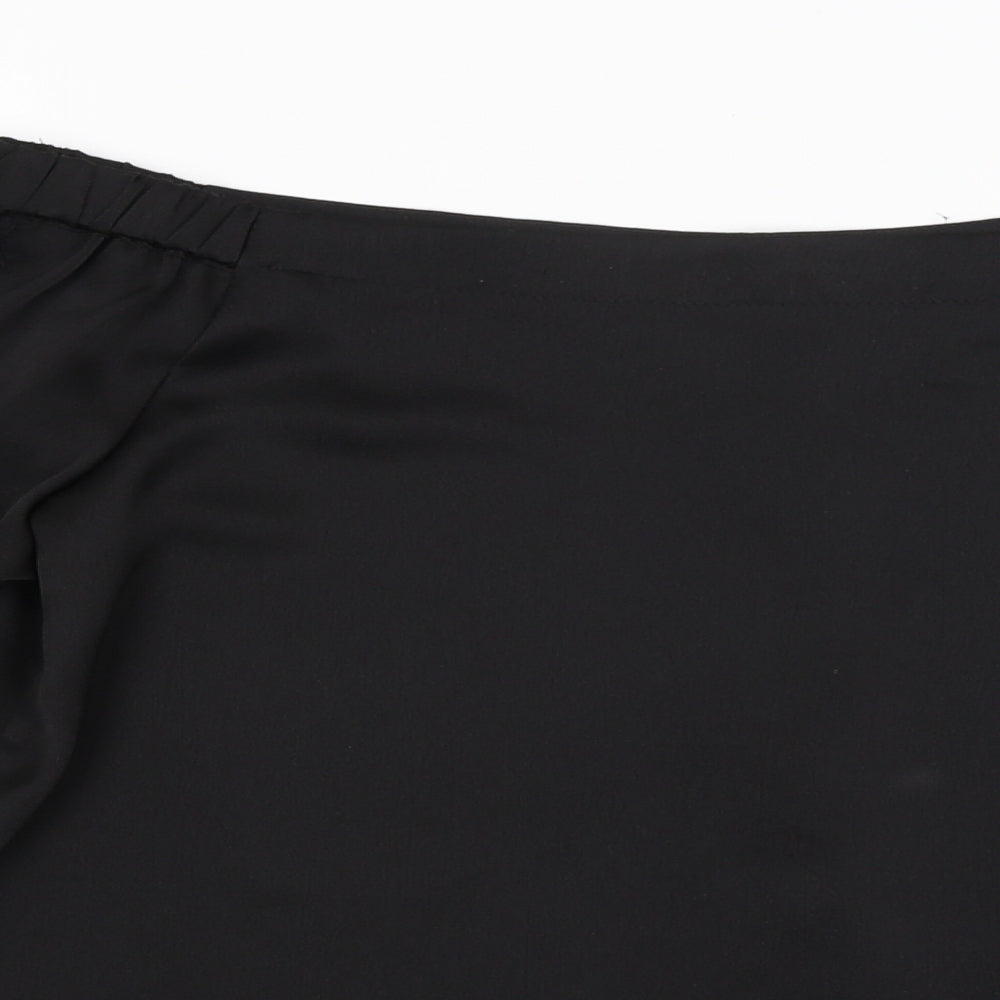 Dorothy Perkins Womens Black   Basic T-Shirt Size 12