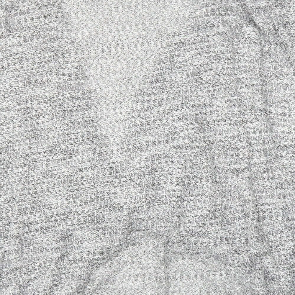 Label Lab Womens Grey   Wrap Blouse Size 14