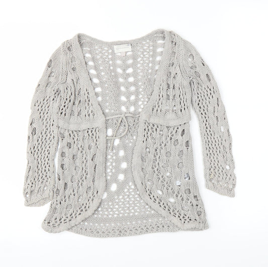 Creamie Girls Grey   Cardigan Jumper Size 5 Years