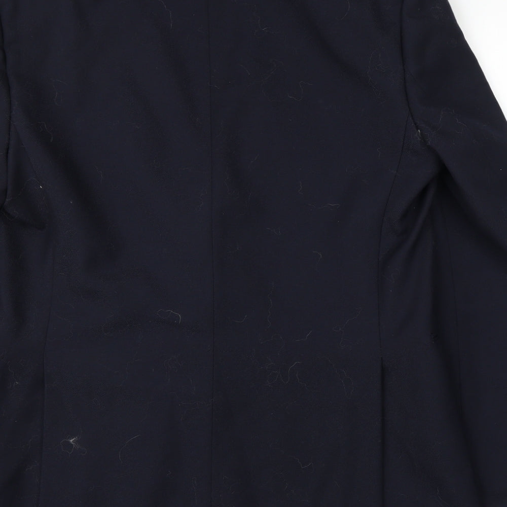 Lui Mens Blue   Jacket Suit Jacket Size 40