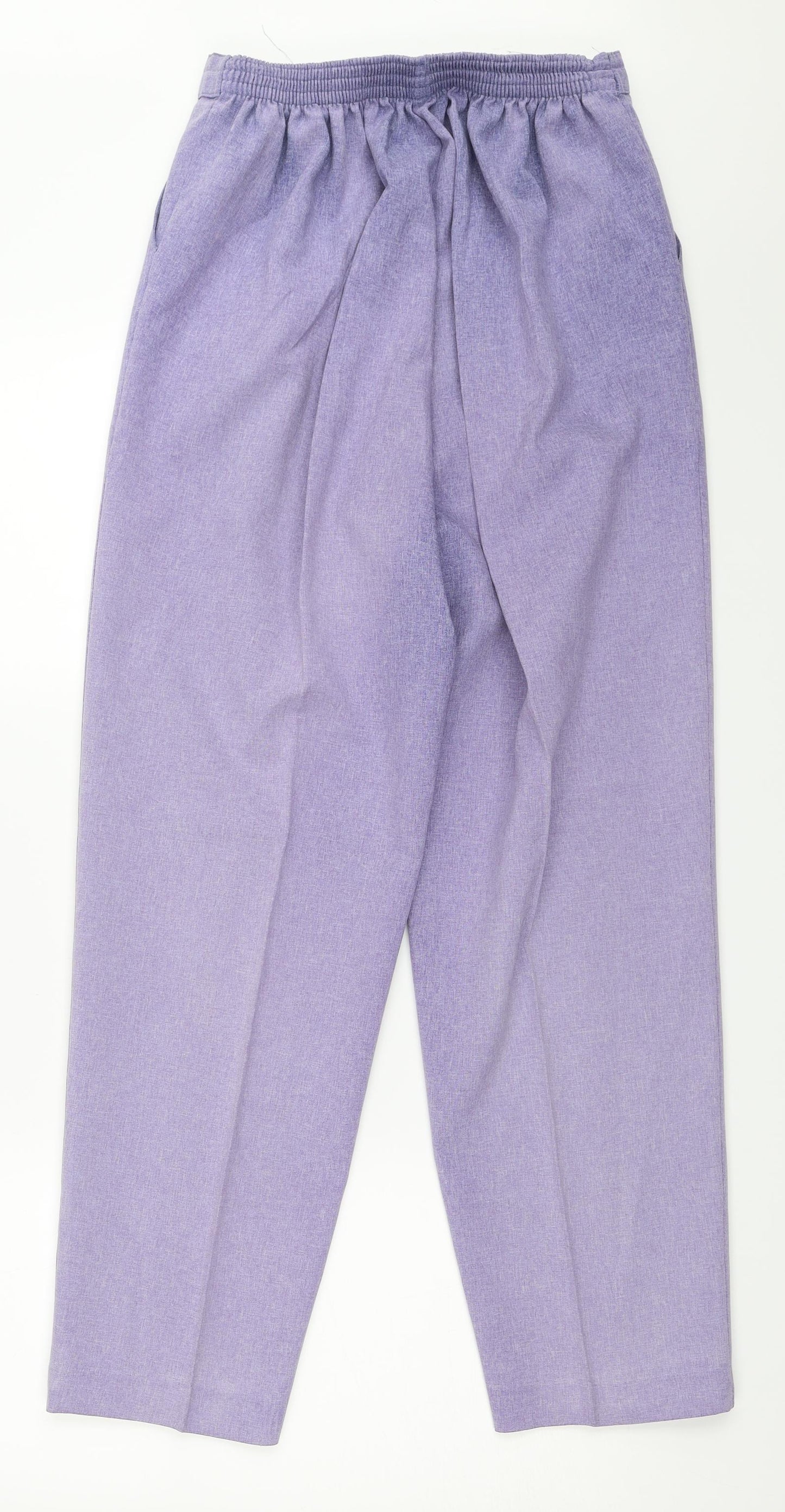 Bonmarché Womens Purple   Trousers  Size 12 L28 in