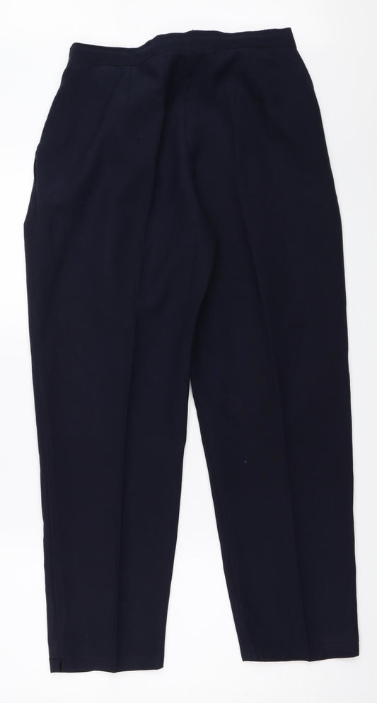 Preworn Womens Blue   Trousers  Size 14 L27 in