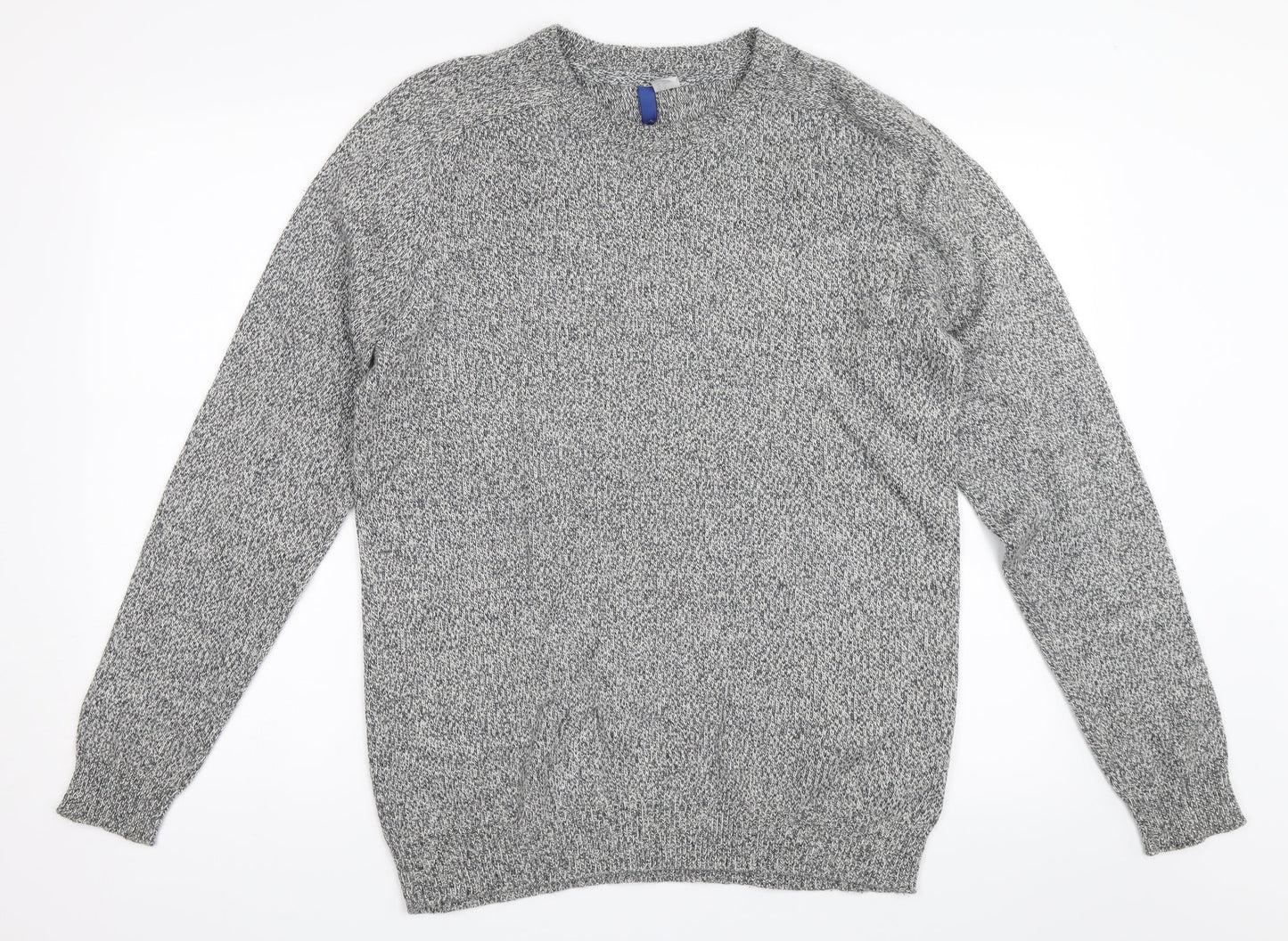 H&M Mens Grey   Pullover Jumper Size M