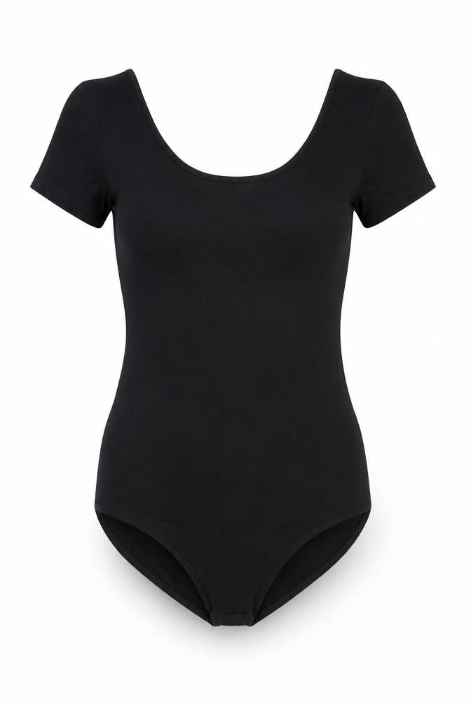 H&M Womens Black   Bodysuit One-Piece Size S