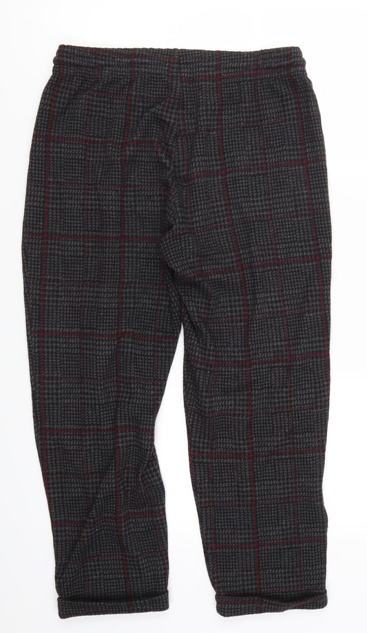 Tezenis Womens Grey Houndstooth  Sweatpants Trousers Size 30 in L23 in