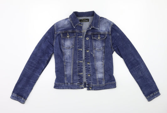 reality Womens Blue  Denim Jacket  Size S