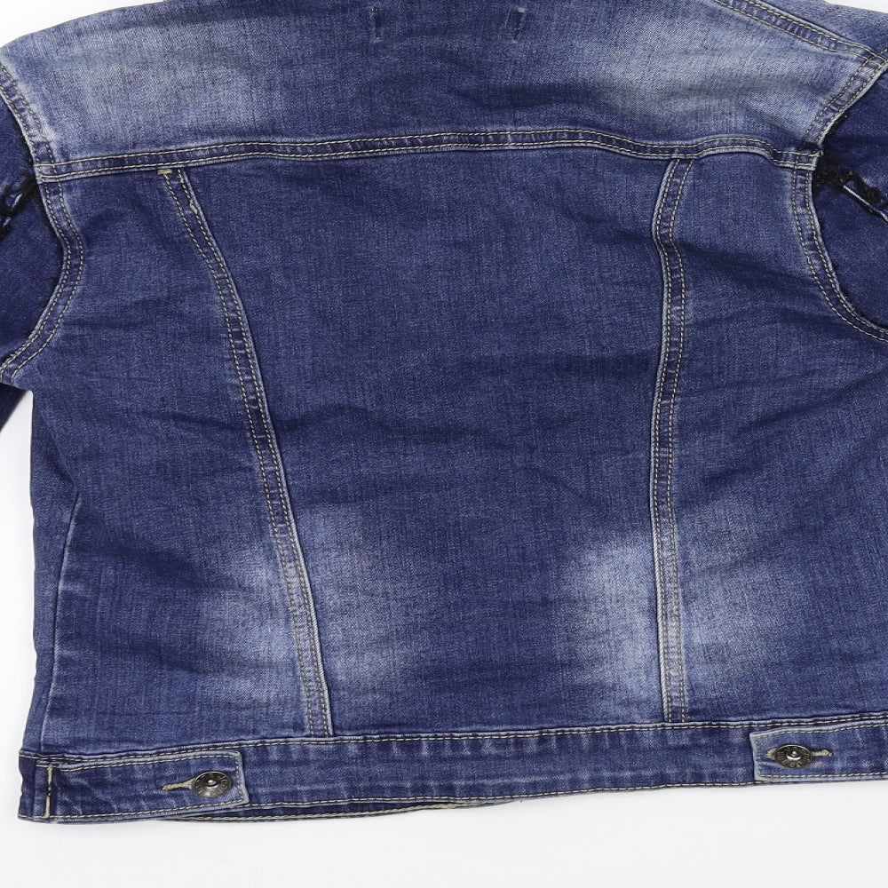 reality Womens Blue  Denim Jacket  Size S
