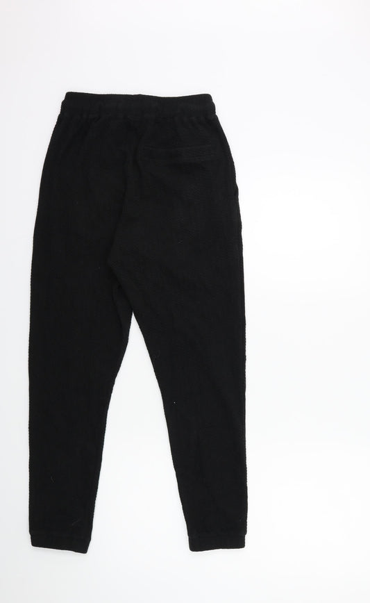 Preworn Womens Black   Sweatpants Trousers Size S L25 in
