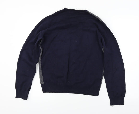 Springfield  Mens Blue   Pullover Jumper Size S