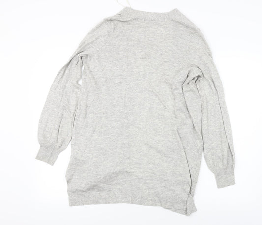 Marks and Spencer  Womens Grey   Cardigan Jumper Size S