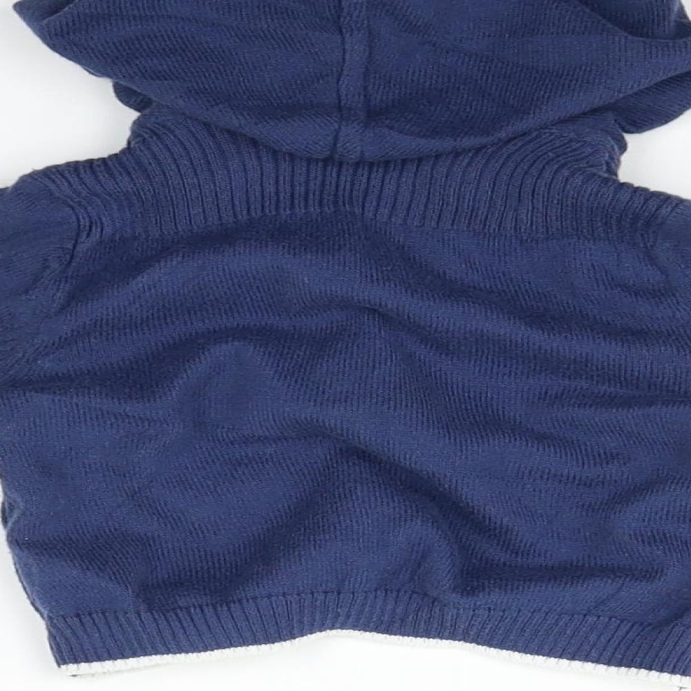 Marks and Spencer Boys Blue   Cardigan Jumper Size 3-6 Months
