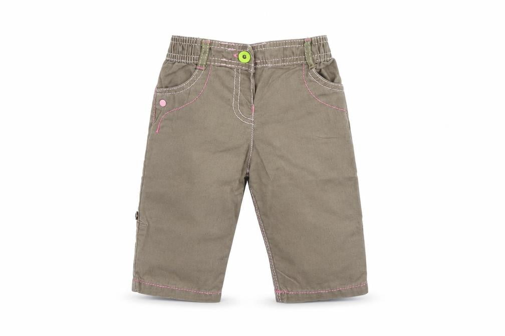 Marks & Spencer Girls Beige   Track Pants Trousers Size 3-6 Months