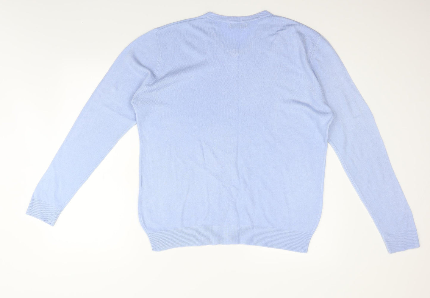 Cedar Wood State Womens Blue   Pullover Jumper Size M