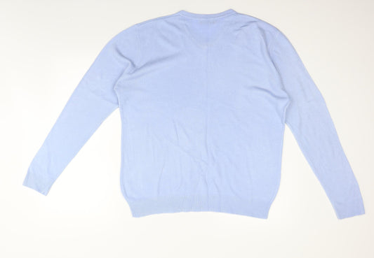 Cedar Wood State Womens Blue   Pullover Jumper Size M