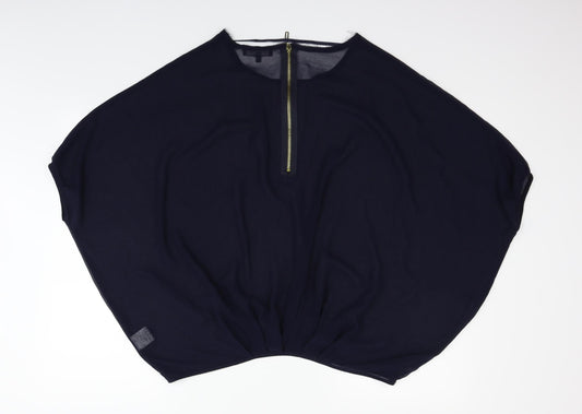 Et Vous Womens Blue   Basic Blouse Size M