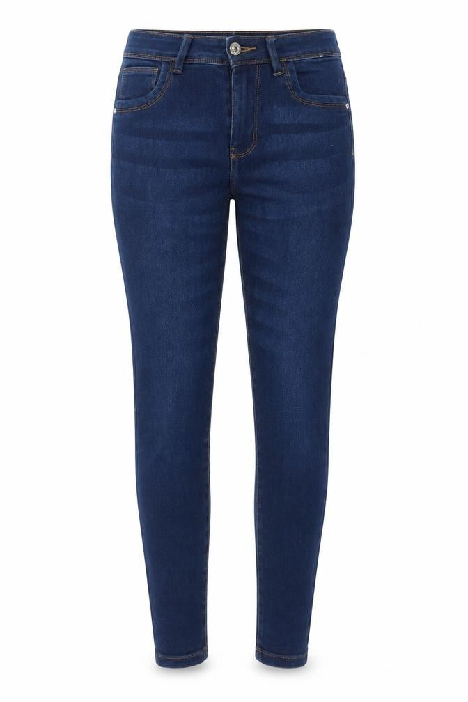 Denim & Co. Womens Blue  Denim Skinny Jeans Size 8 L26 in