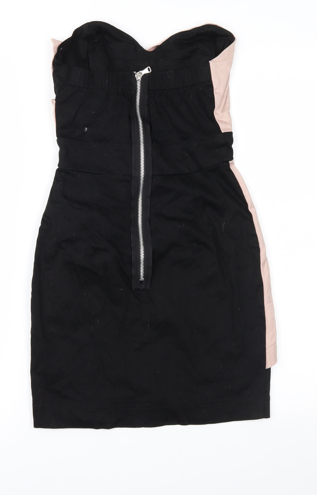 TFNC Womens Black Colourblock  Pencil Dress  Size 8