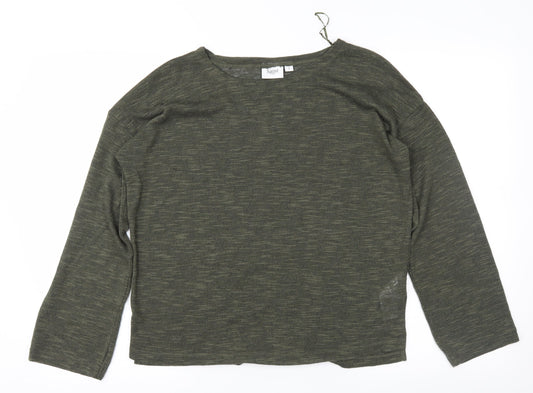 Saint Tropez Clothing Womens Green   Pullover Jumper Size S