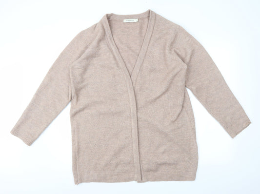 THINK POSITIVE Womens Brown   Cardigan Jumper Size XL