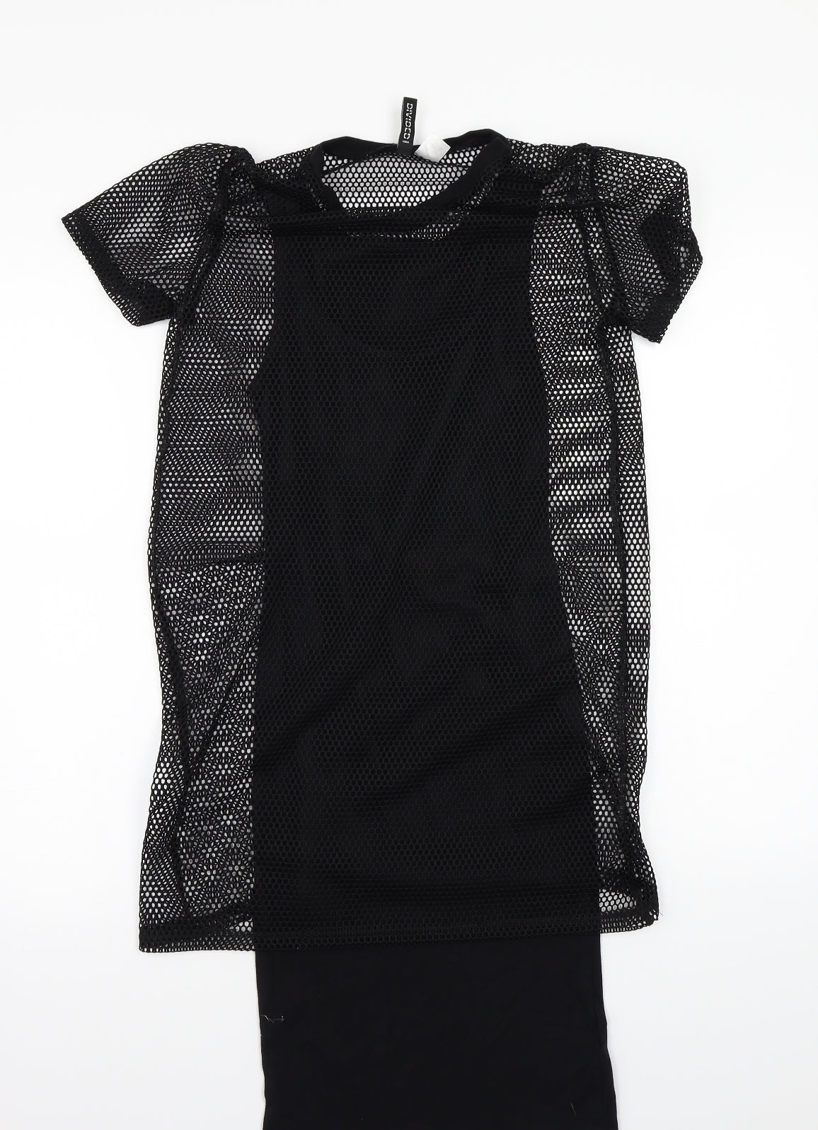 H&M Womens Black   T-Shirt Dress  Size 2