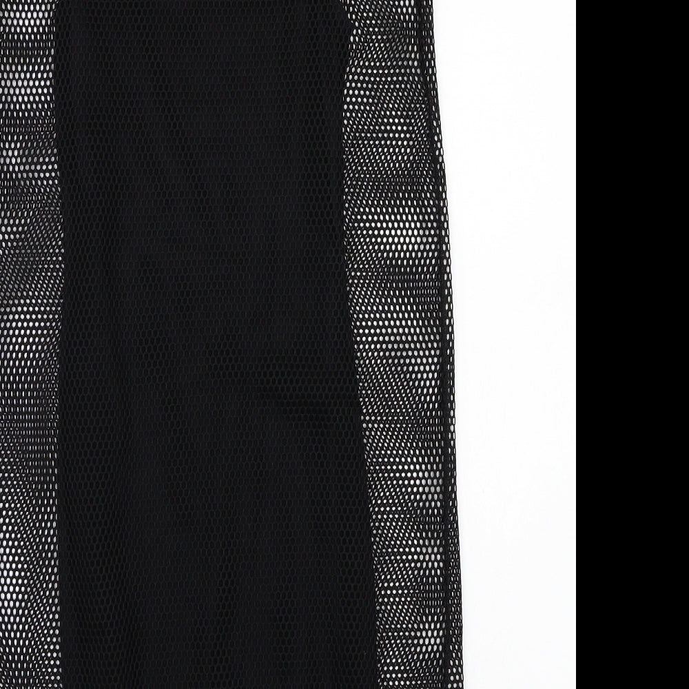 H&M Womens Black   T-Shirt Dress  Size 2