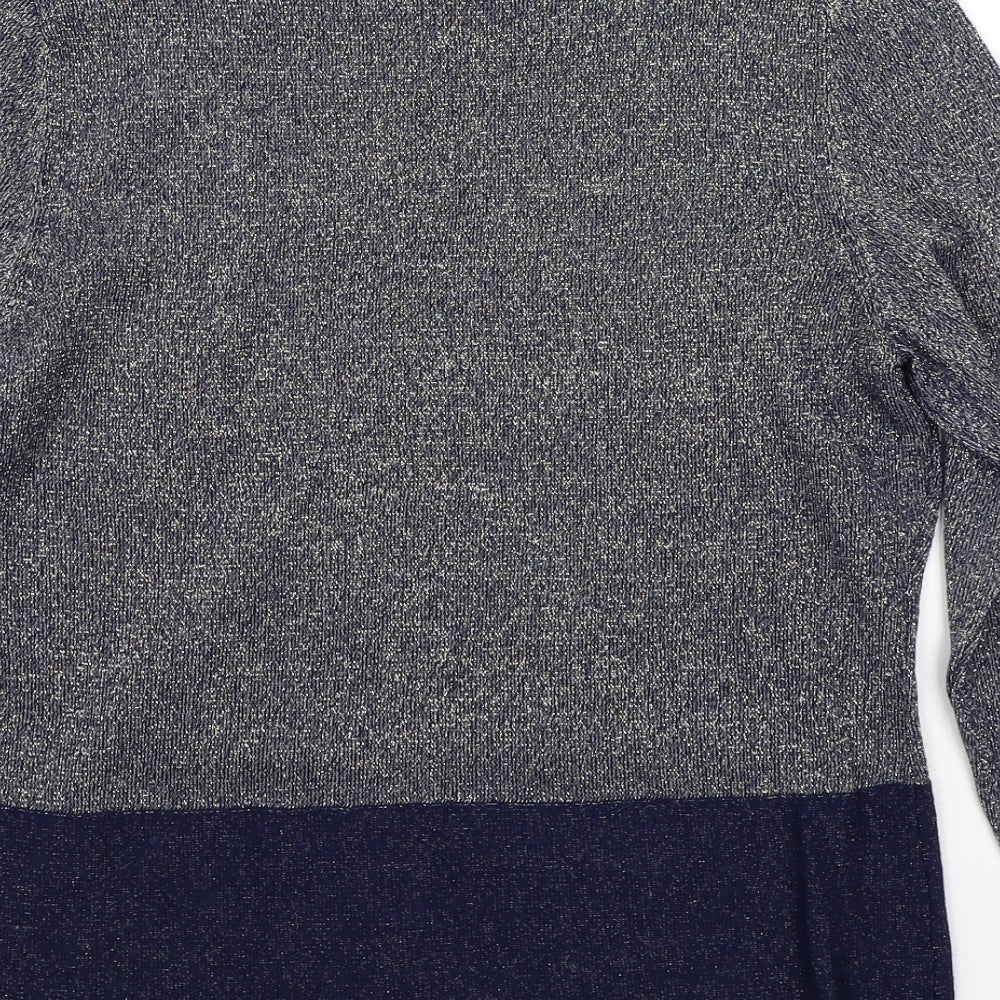 Avenue Womens Blue   Pullover Jumper Size M