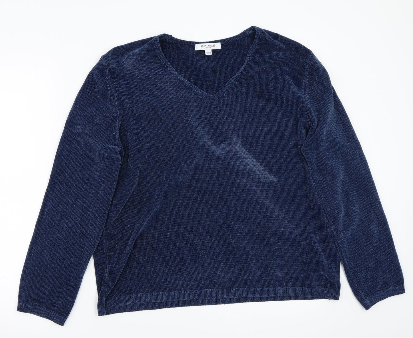 Great plans Womens Blue   Pullover Jumper Size 10