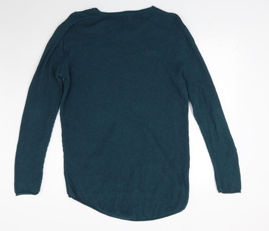 River Island Womens Green  Knit Pullover Jumper Size M