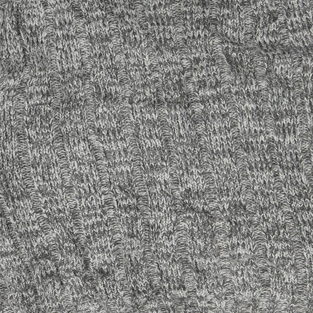 Easy Mens Grey  Knit Pullover Sweatshirt Size M
