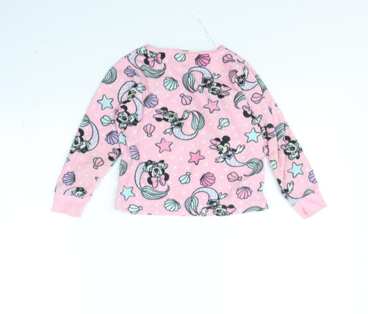 Disney Girls Pink Spotted  Cami Pyjama Top Size 5 Years  - Minnie mouse